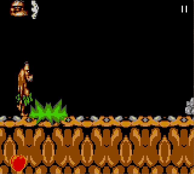Chuck Rock - Game Gear game screenshot (1992) by Sega
